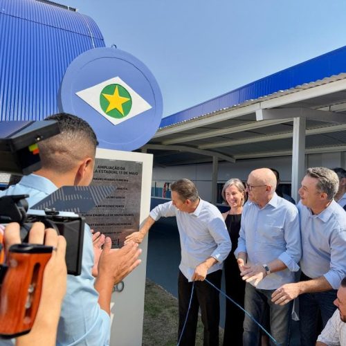 MT beneficia mais de 2,8 mil estudantes com inauguração de duas novas escolas no Nortão