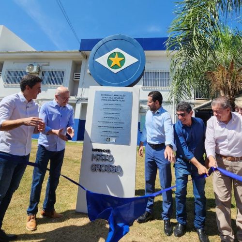 Mato Grosso entrega reforma e ampliação de escola que atenderá mais de 1,5 mil alunos