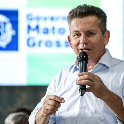Mauro assina ordem de serviço para asfalto que vai reduzir distância entre Cuiabá e Campo Verde