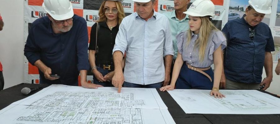 Mauro vistoria novo Hospital Regional; obra está 83% concluída e é a mais avançada entre regionais