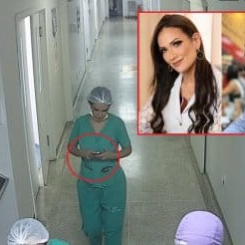 Médica é flagrada apagando dados de celular de amante no hospital; veja vídeo