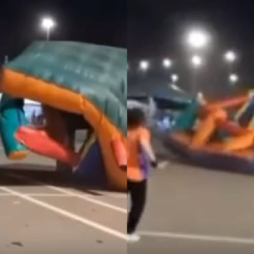 Menina de 4 anos que foi arremessada de brinquedo sofre fratura no crânio; vídeo