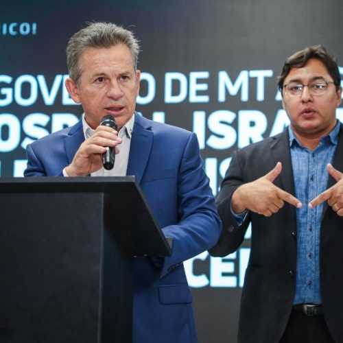 "Milhares de mato-grossenses terão a vida salva em um hospital de primeiro mundo", diz Mauro