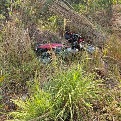 Motociclista de 38 anos morre e passageiro fica ferido em acidente na rodovia MT-251