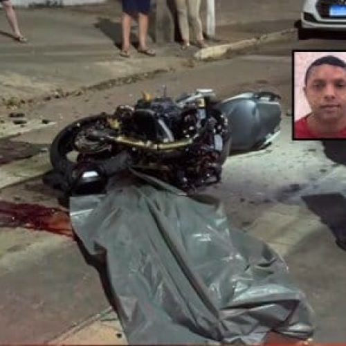 Motociclista de 41 anos morre ao bater em dois carros durante “racha” em avenida
