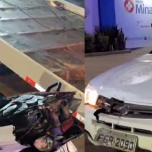 Motociclista morre ao ser atingido por Fiat Pálio; motorista fica ileso