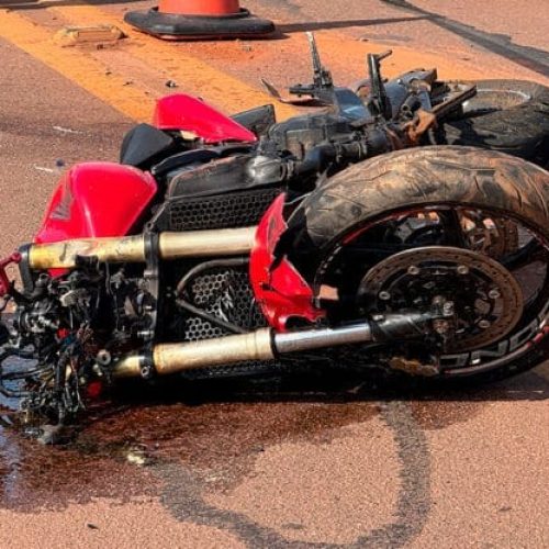 Motociclista morre em colisão envolvendo cinco veículos na rodovia BR-163, em MT