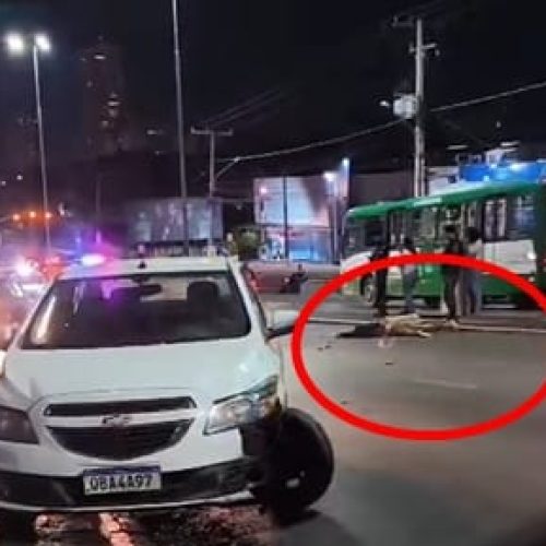 Motociclista venezuelano morre em acidente na Avenida Fernando Corrêa em Cuiabá