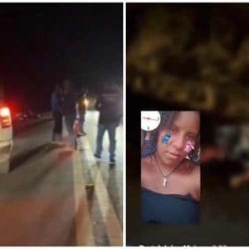 Mulher é atropelada por carreta e morre após descer de carro e atravessar rodovia em MT