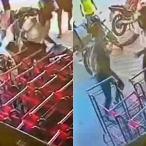 Mulher é esfaqueada em estacionamento e agressora foge com ex-marido da vítima