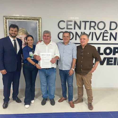 Município ganha lar de idosos em terreno doado por conselheiro do TCE