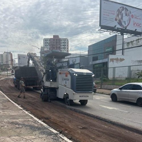 Obras vão recuperar asfalto de avenidas e melhorar drenagem em Cuiabá; confira os trechos