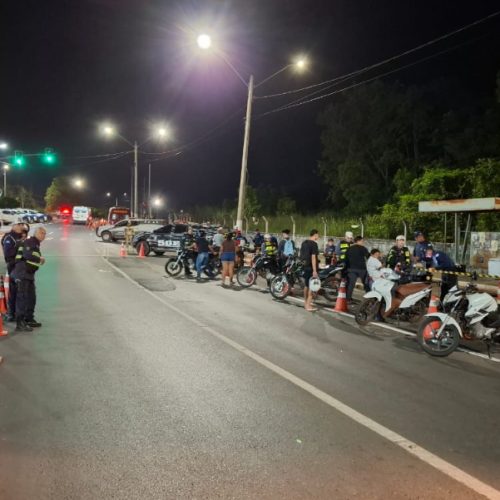 Operação Lei Seca em VG prende cinco por irregularidades em motos