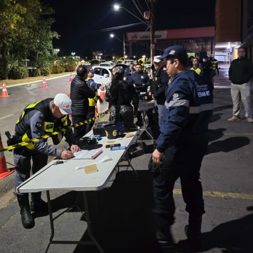 Operação Lei Seca prende 11 condutores alcoolizados e remove 29 veículos em Cuiabá