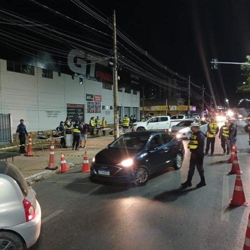Operação Lei Seca prende 11 condutores por embriaguez na avenida Beira Rio, em Cuiabá