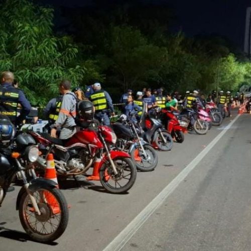 Operação Lei Seca prende 51 condutores por retirar placa ou adulterar chassi