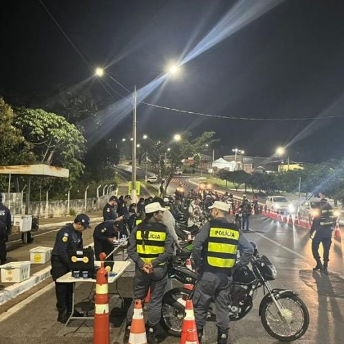 Operação Lei Seca termina com 43 motocicletas removidas e três prisões