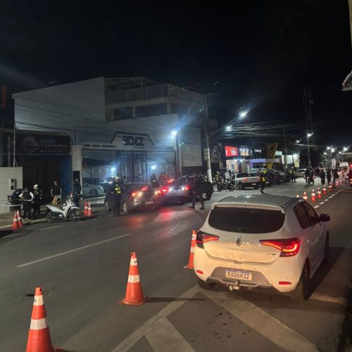 Operação Lei Seca termina com oito condutores presos em Várzea Grande