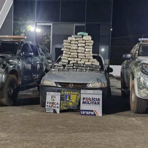 Operação apreeende carga de supermaconha em carro avaliada em R$ 183 mil