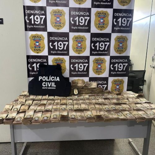 Operação apreende drogas e R$ 64 mil em dinheiro boliviano em comércio no centro de Cuiabá
