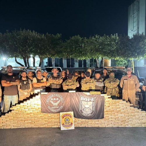 Operação apreende quase meia tonelada de cocaína em caminhão de soja avaliada em R$ 8,1 milhões