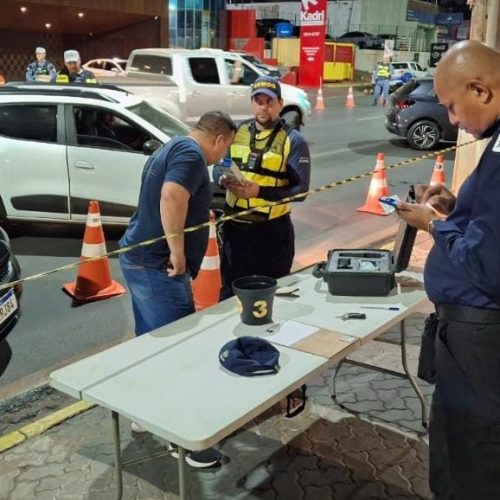 Operação prende mais de 110 pessoas por embriaguez em MT no fim de semana