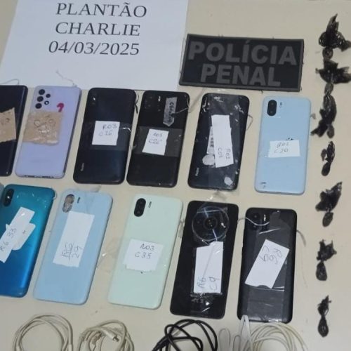 Operações contínuas removem mais celulares e drogas de penitenciárias de Cuiabá e Rondonópolis