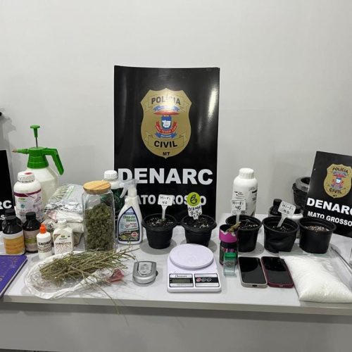 PC deflagra operação contra o tráfico de drogas com alvos em Cuiabá, Várzea Grande e interior