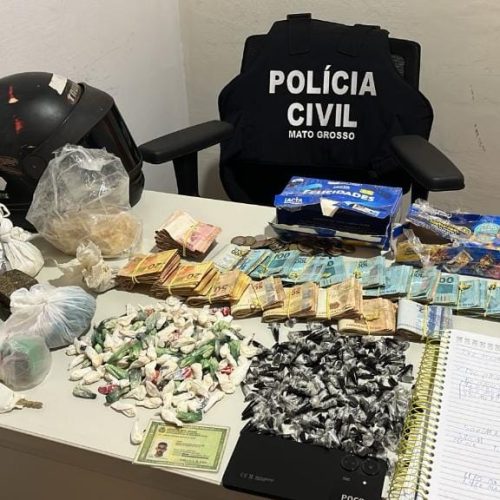 PC prende faccionados por homicídios, tráfico de drogas e extorsões a comerciantes em MT