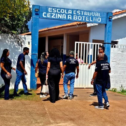 PC realiza oitivas com alunos para esclarecer abusos sexuais e bullying dentro de escola em MT