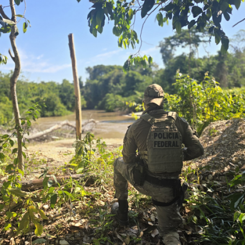 PF deflagra 4ª fase de operação em combate ao garimpo ilegal em MT