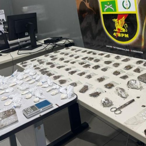 PM desarticula quadrilha e prende cinco pessoas por tráfico de drogas em Cuiabá e VG