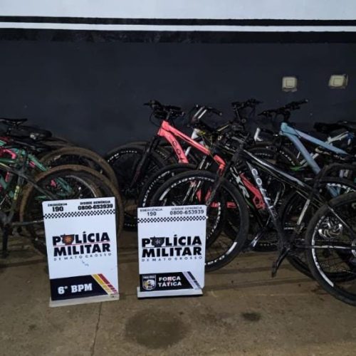 PM detém quadrilha de adolescentes especializada em furtos de bicicletas