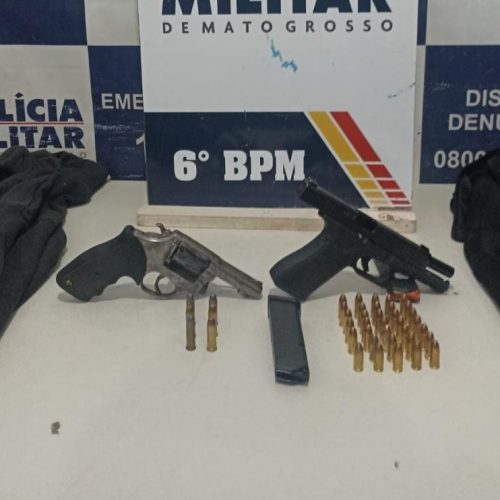 PM prende faccionados em flagrante por execução de rival em Cáceres; veja vídeo
