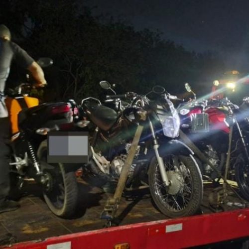 PM prende motociclistas por direção perigosa e apreende veículos em Cuiabá