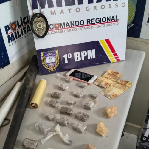 PM resgata vítimas de sequestro e 'salve' e prende faccionado às margens do rio Cuiabá