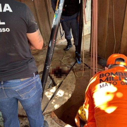 Pai e filho matam homem a facadas em quitinete e jogam corpo em poço