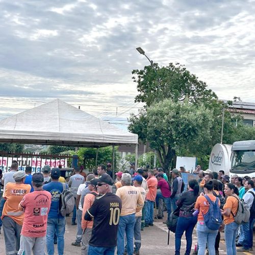 RONDONOPOLIS: Mobilização: Trabalhadores da Coder aguardam pagamento de salários hoje