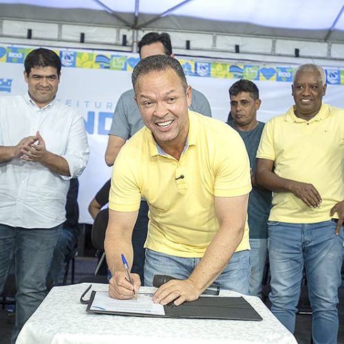 Saúde Mental: Prefeito assina ordem de serviço para construção do primeiro CAPs 24h de Roo