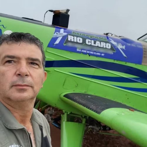 Piloto morre após queda de avião agrícola durante pulverização em MT