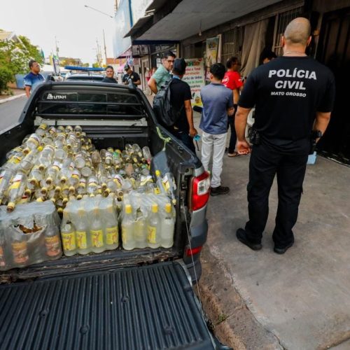 Polícia Civil abre investigação sobre primeiro caso confirmado de metanol em bebida em MT