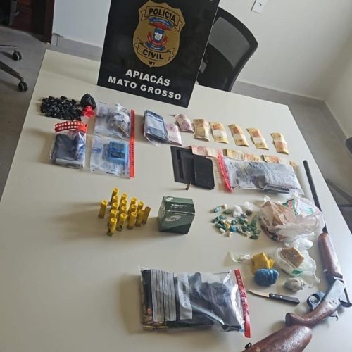 Polícia Civil cumpre mandados contra faccionados envolvidos com o tráfico de drogas