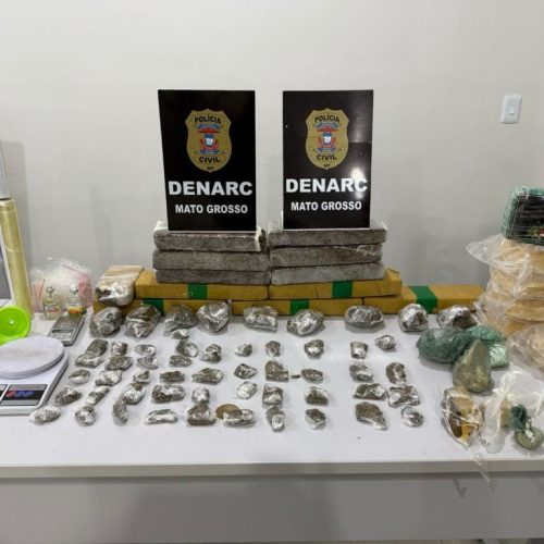Polícia Civil fecha ponto de armazenamento de drogas utilizado por facção em Cuiabá