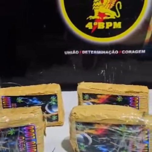 Polícia Militar apreende tabletes de maconha em casa abandonada em Várzea Grande