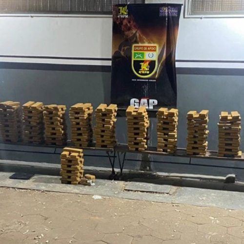 Polícia Militar prende mulher com 353 tabletes de maconha em Várzea Grande