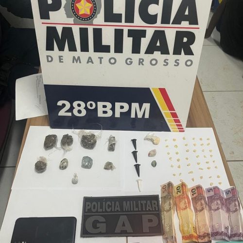 Polícia dá batida em bocas de fumo e prende nove facionados por tráfico de drogas