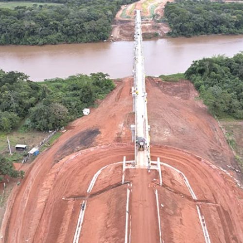 RONDONOPOLIS: Nesta segunda em Roo: Governador inaugura ponte ferroviária sobre o Rio Vermelho