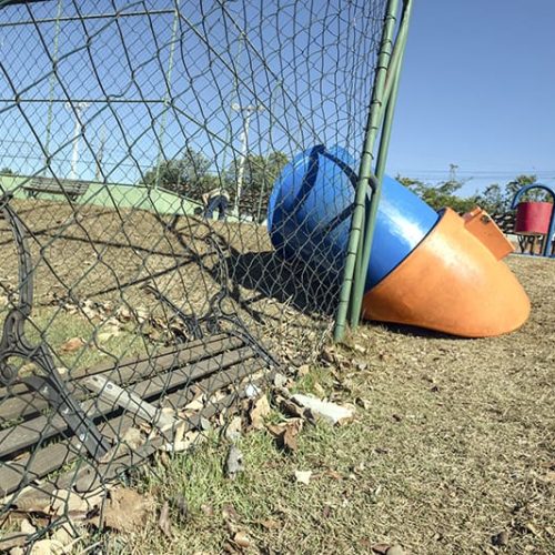 RONDONOPOLIS: Espaços públicos: Atos de vandalismo se multiplicam em praças e prejudicam sociedade