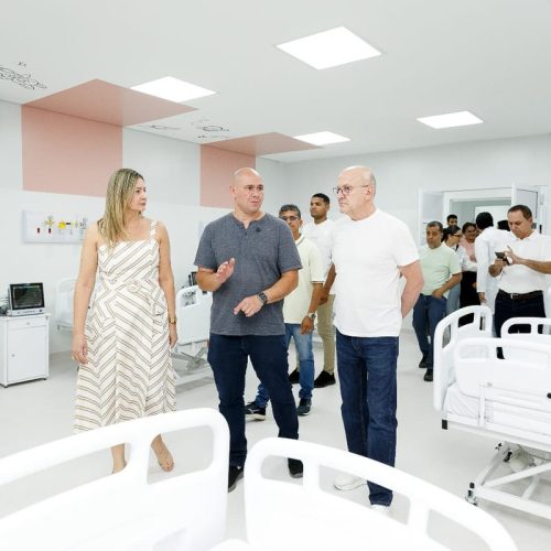 Prefeito faz vistoria de obra e Centro Médico Infantil deve atender 18 mil crianças por mês