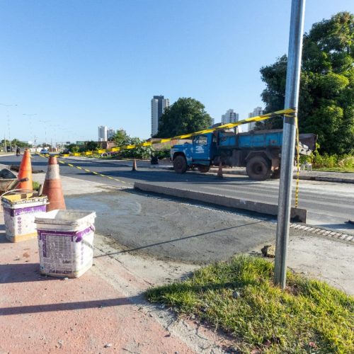 Prefeitura de Cuiabá inicia construção de faixas elevadas na Av. Parque do Barbado